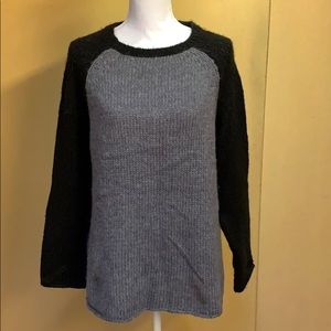 Wooden Ships baseball sleeve sweater